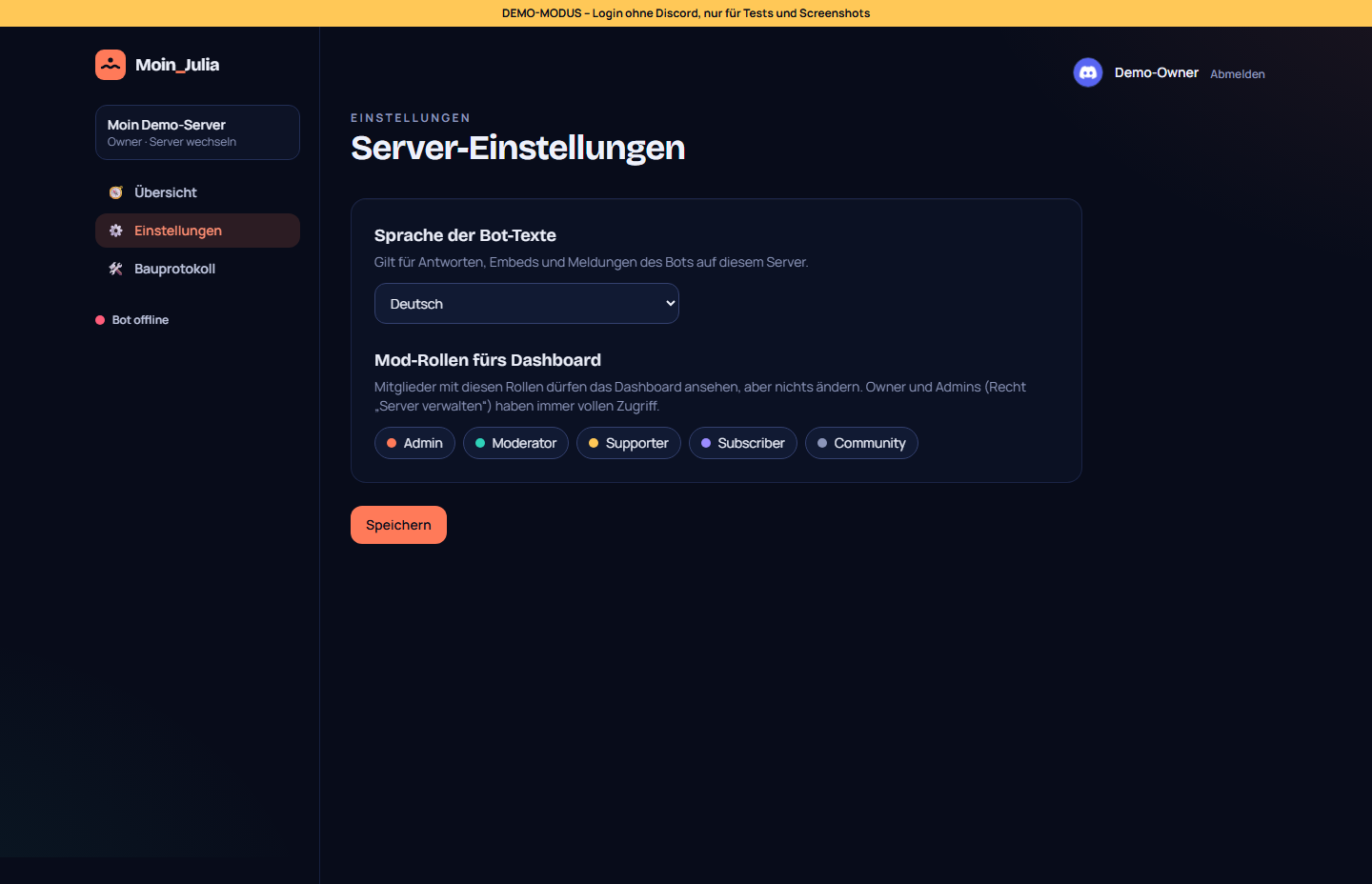 Einstellungen